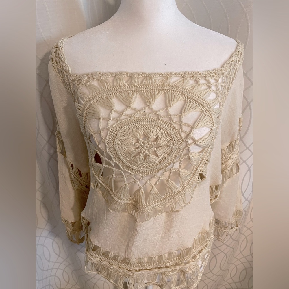 Cupshe one size crochet cover up top
